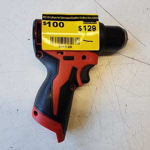 Milwaukee cordless drill for tight spaces
