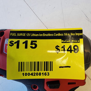 Milwaukee M12 FUEL SURGE 12V Lithium-Ion Brushless #condition_open-box