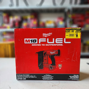 Milwaukee nail gun for woodworking trim projects