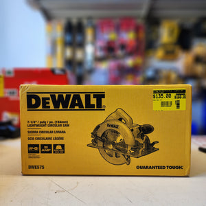 DEWALT lightweight circular saw 15 amp 7-1/4 inch high performance