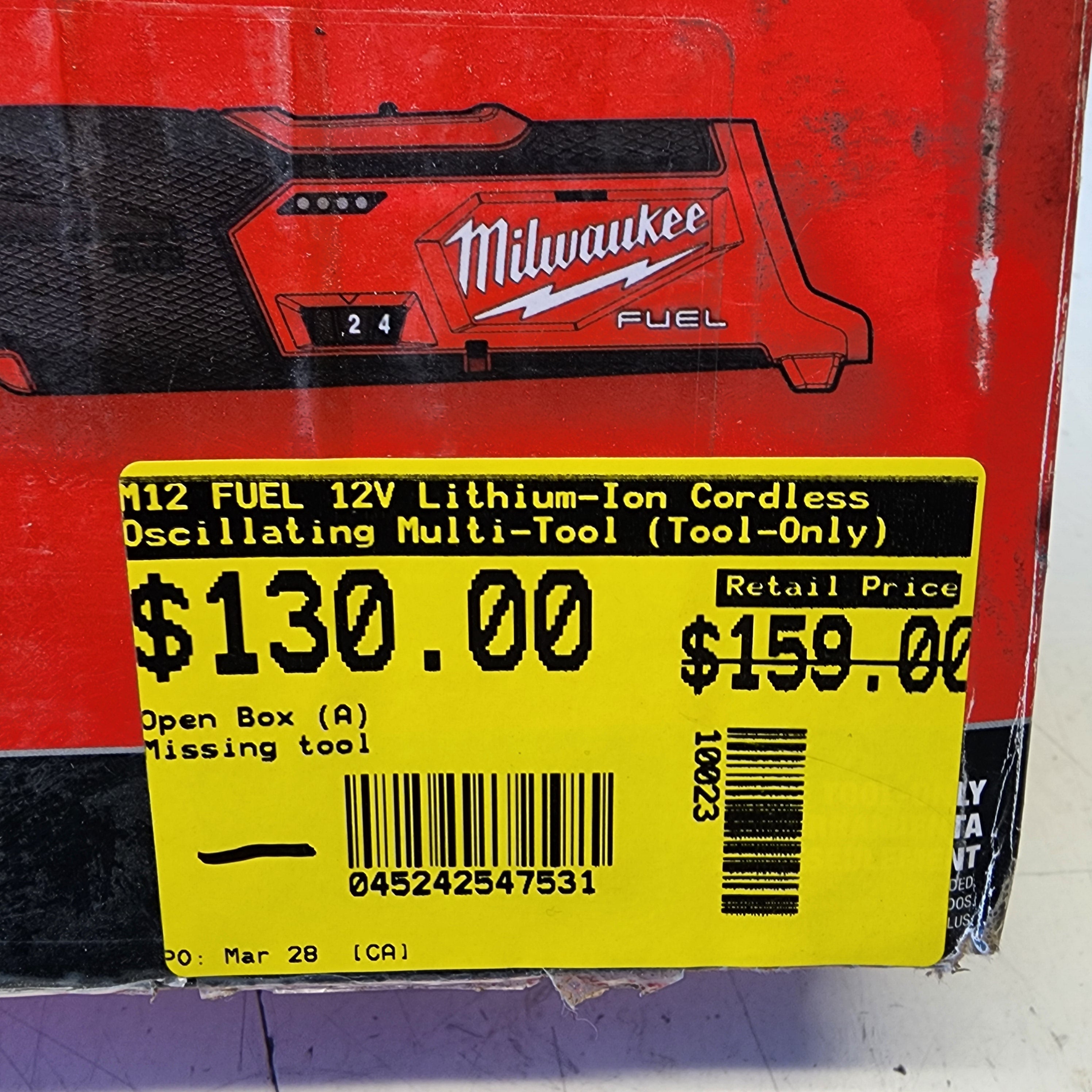 Milwaukee 2526-20 multi-tool tool only product image