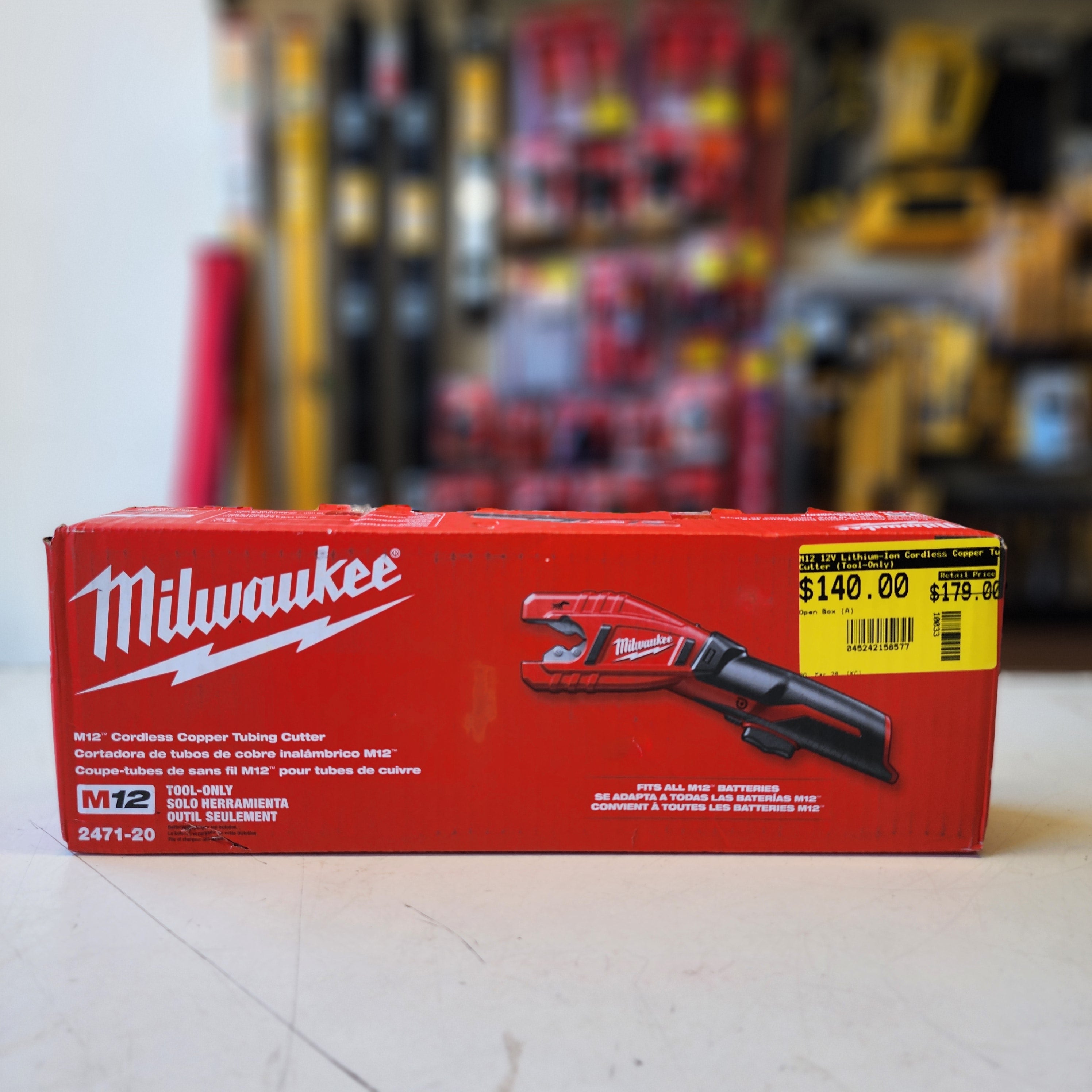 Milwaukee M12 12V Lithium-Ion Cordless Copper Tubi #condition_open-box