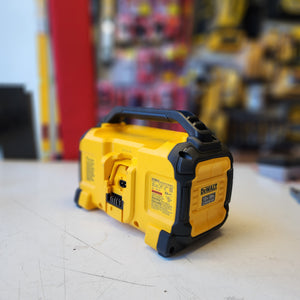DEWALT cordless Bluetooth speaker for outdoor and jobsite listening