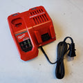 Milwaukee dual voltage battery charger unit