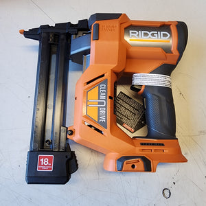 RIDGID staple gun cordless 18 gauge