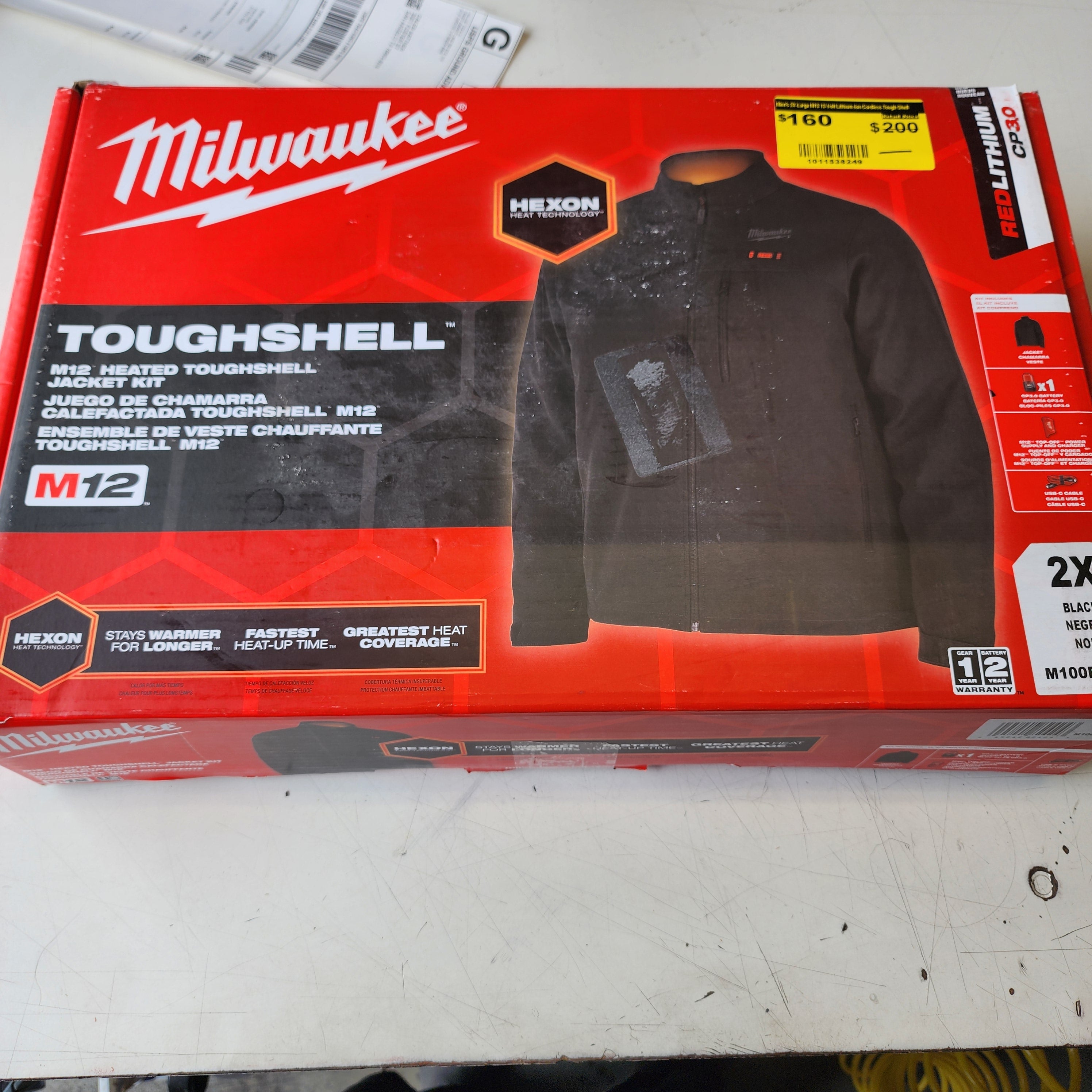 Milwaukee Men's 2X-Large M12 12-Volt Lithium-Ion C #condition_open-box