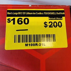 Milwaukee red heated jacket