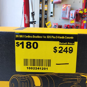 DEWALT D-handle rotary hammer