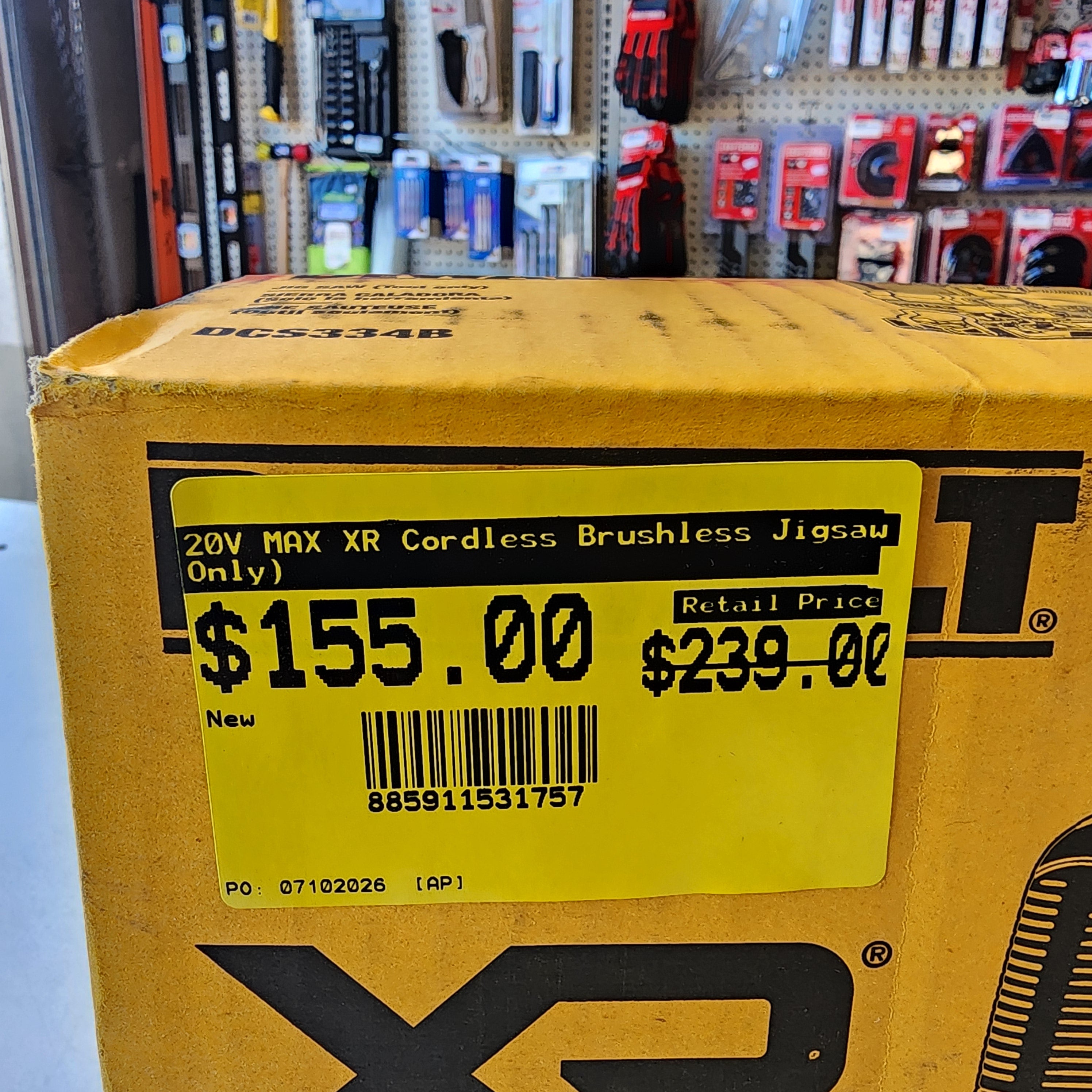 DEWALT 20V MAX XR Cordless Brushless Jigsaw Tool Only DEWALT