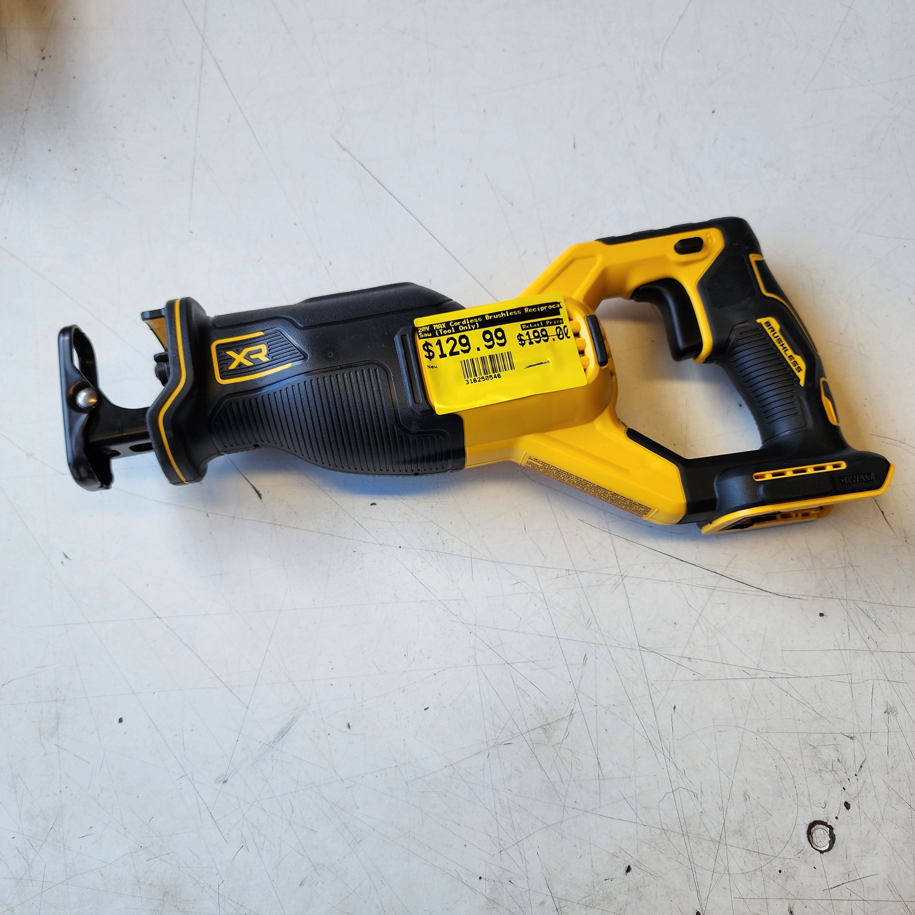 DEWALT 20V MAX Cordless Brushless Reciprocating Saw Tool Only DEWALT