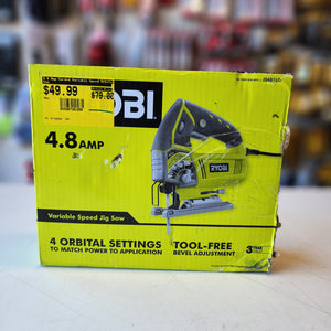 RYOBI 4.8 Amp Corded Variable Speed Orbital Jig Saw RYOBI