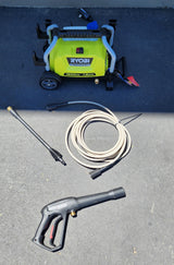 RYOBI 1900 PSI 1.2 GPM Cold Water Wheeled Corded Electric Pressure Washer RYOBI