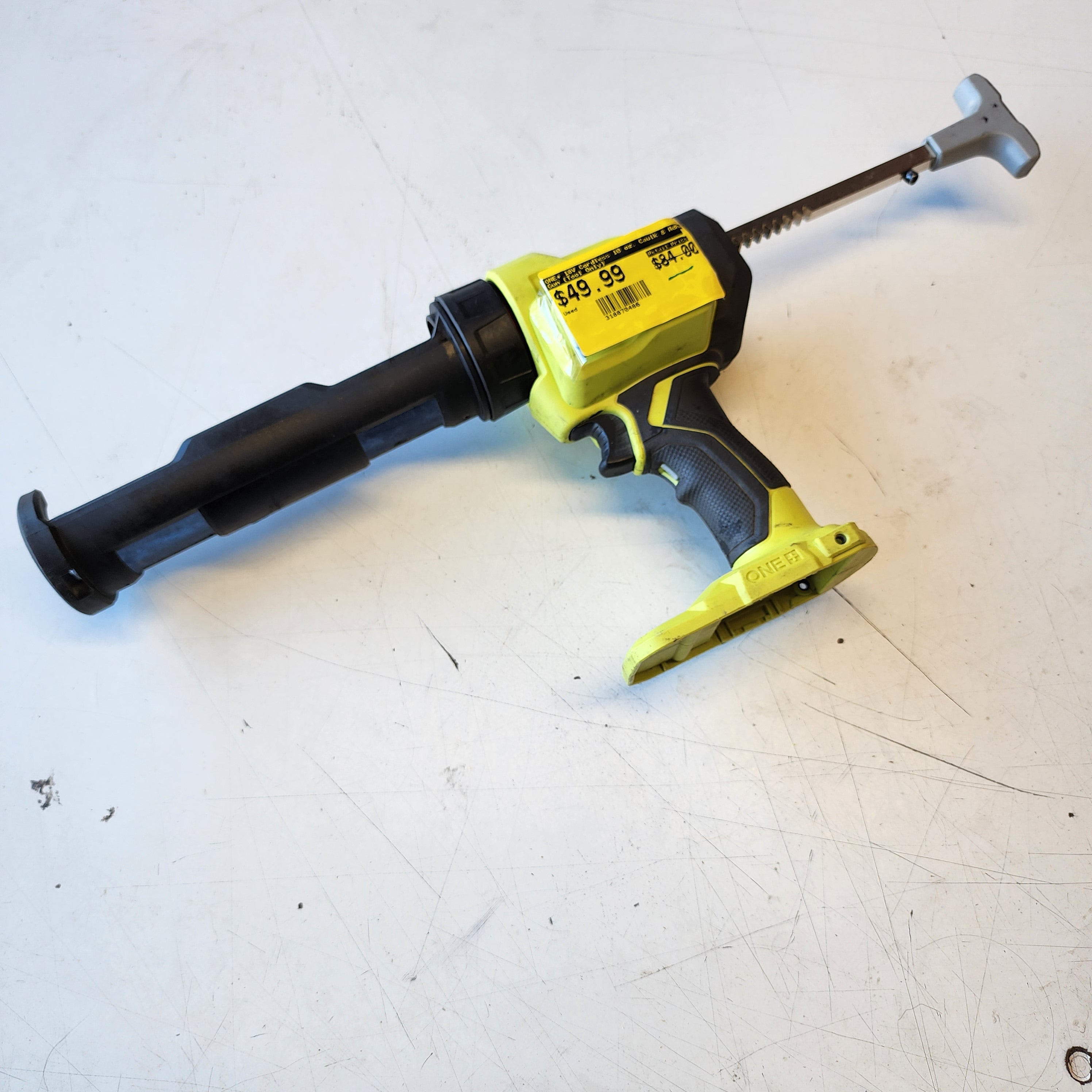 RYOBI ONE+ 18V Cordless 10 oz. Caulk &amp; Adhesive Gun RYOBI