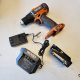 RIDGID 18V Cordless 1/2 in. Drill/Driver Kit with 2.0 Ah Battery and Charger ridgid