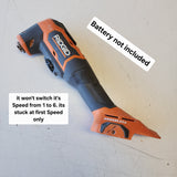 RIDGID 18V Cordless Oscillating Multi-Tool Tool Only ridgid