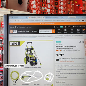 RYOBI 3000 PSI 1.1 GPM Cold Water Electric Pressure Washer RYOBI