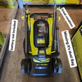 RYOBI ONE+ HP 18V Brushless 16 in. Push Lawn Mower RYOBI