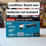 Makita 18V LXT Lithium-Ion 3/8 in. Cordless Angle Drill Tool Only Makita