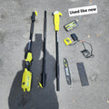 RYOBI 40V HP 10 in Brushless Pole Saw 2.0Ah Battery Charger