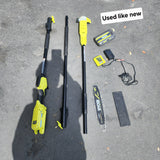 RYOBI 40V HP 10 in Brushless Pole Saw 2.0Ah Battery Charger