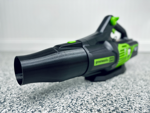 STUBBY® Car Drying Nozzle for Greenworks 760, 730, 700, 610, 585, 550, 515, & 500 CFM Leaf Blowers Stubby Nozzle Co.
