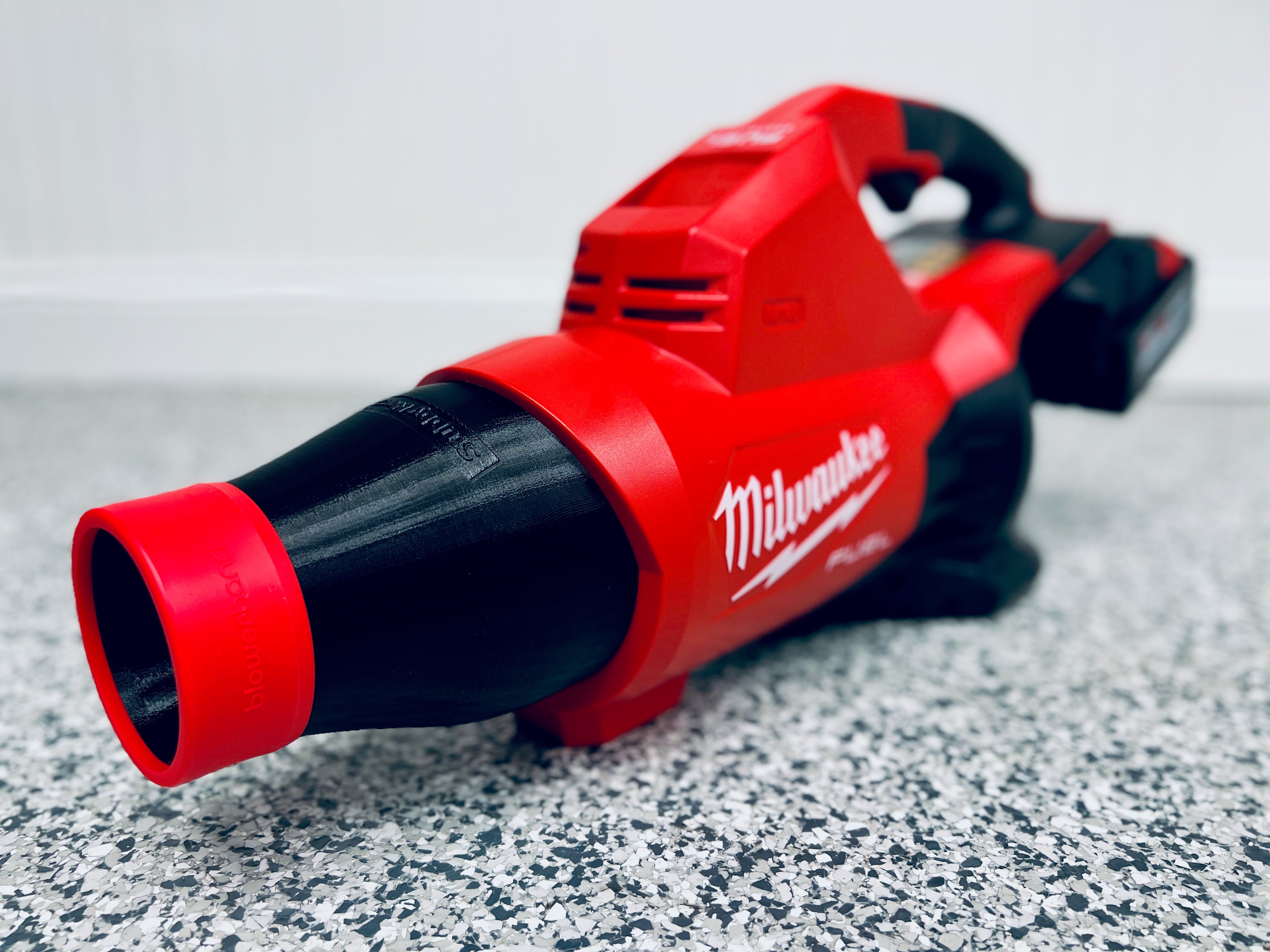 STUBBY® Car Drying Nozzle for Milwaukee M18 FUEL Dual Battery Leaf Blower (2824-20) Stubby Nozzle Co.