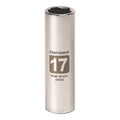 CRAFTSMAN 17 mm x 1/2 in. Drive Metric 6-Point Deep Socket
