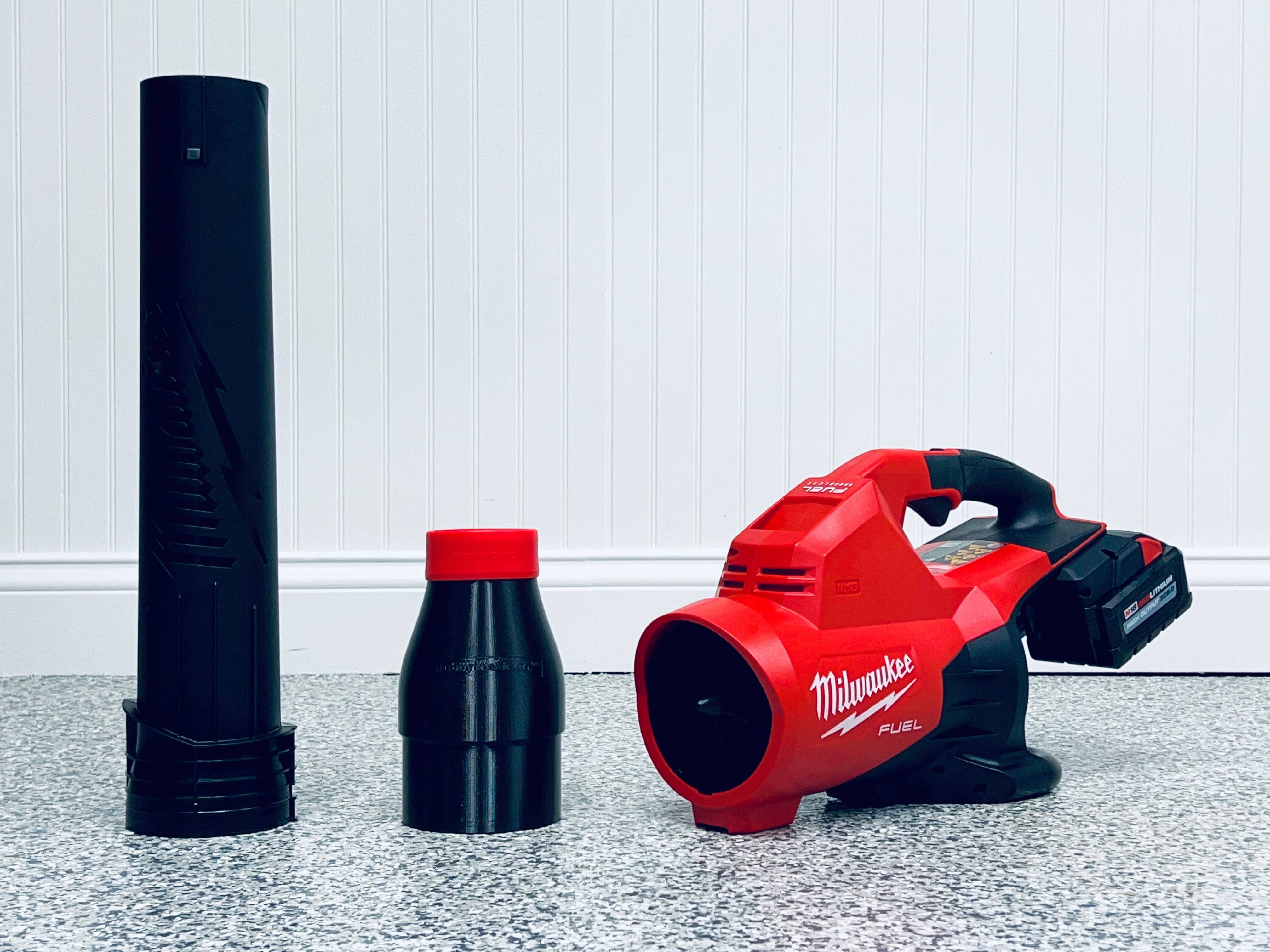 STUBBY® Car Drying Nozzle for Milwaukee M18 FUEL Dual Battery Leaf Blower (2824-20) Stubby Nozzle Co.