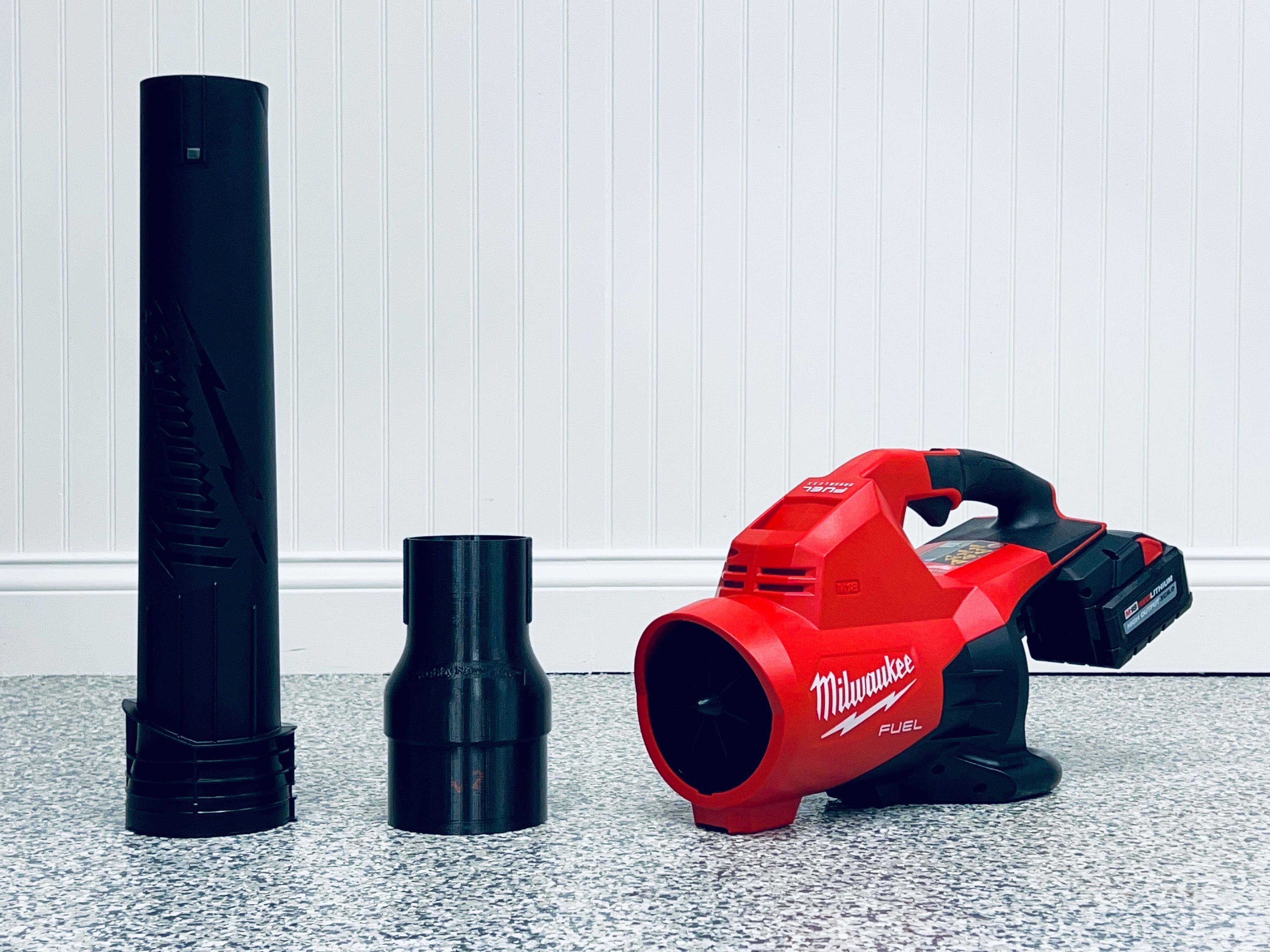 STUBBY® Nozzle Adapter for Milwaukee M18 FUEL Dual Battery Leaf Blower (2824-20) Stubby Nozzle Co.