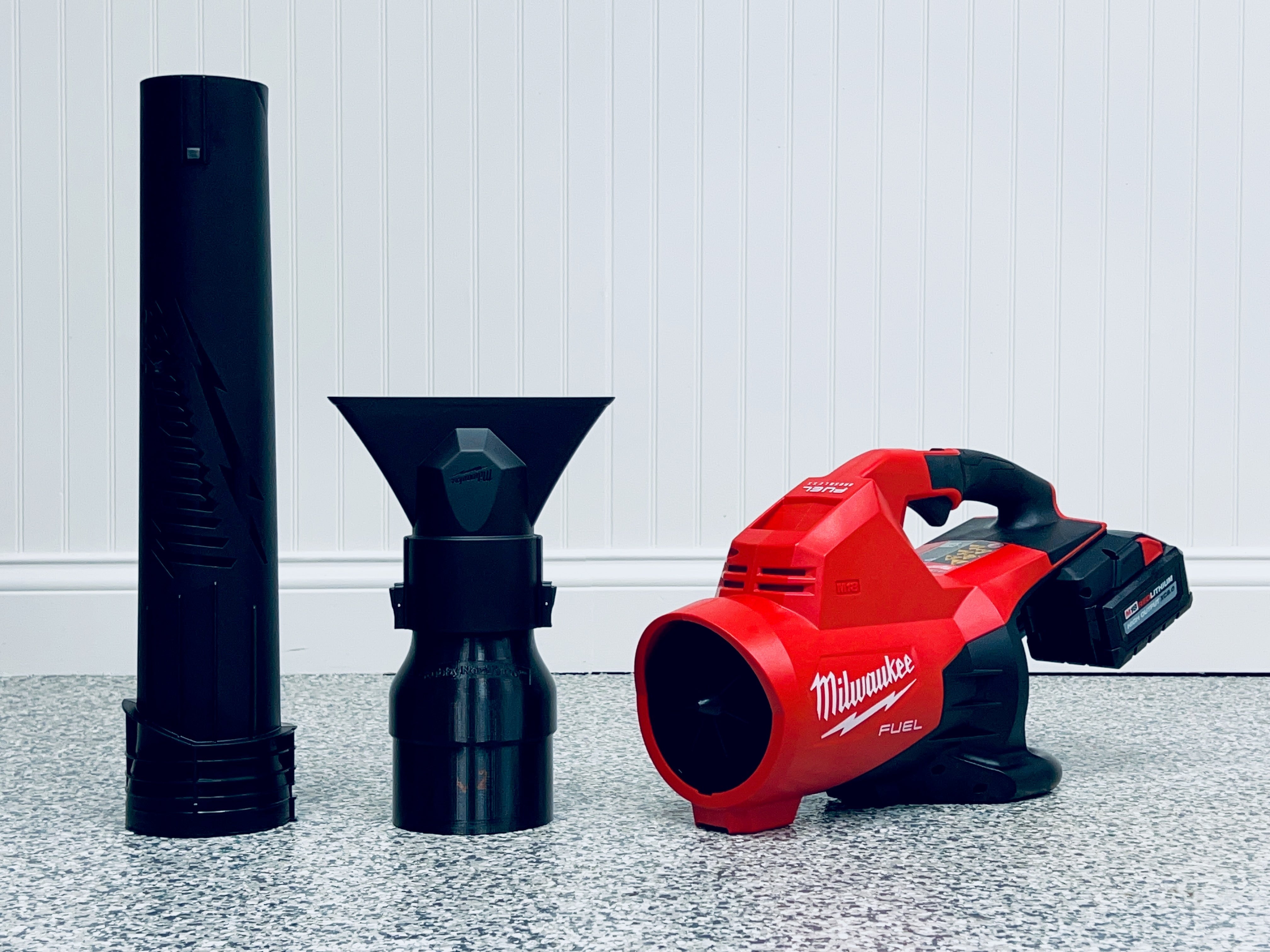 STUBBY® Nozzle Adapter for Milwaukee M18 FUEL Dual Battery Leaf Blower (2824-20) Stubby Nozzle Co.