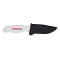 Lenox LXHT14701 Fixed Blade Tradesman Utility Knife 4in Stainless Steel Sheath