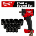 Milwaukee M18 FUEL Impact Wrench with ARCAN Socket Set