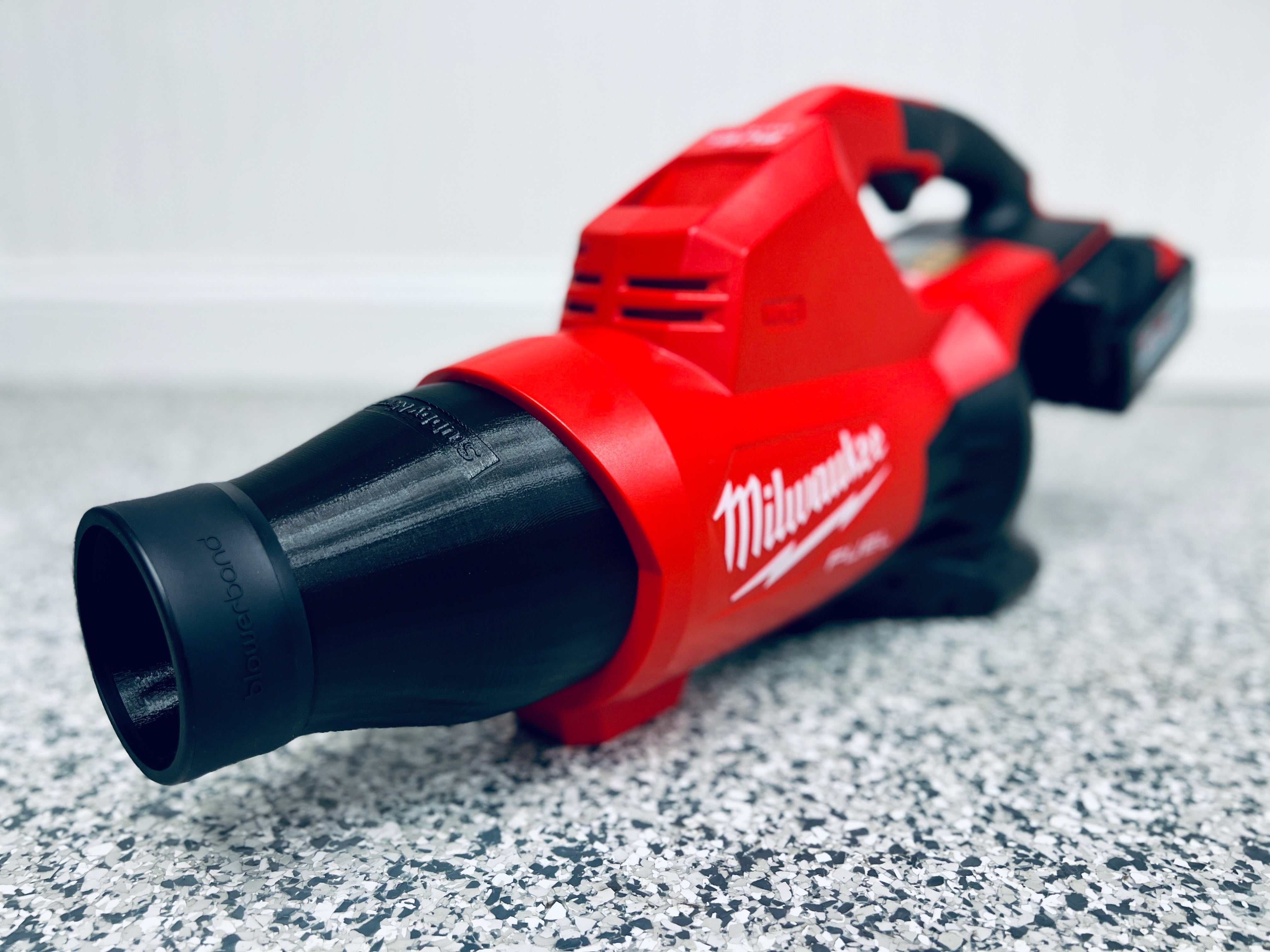 STUBBY® Car Drying Nozzle for Milwaukee M18 FUEL Dual Battery Leaf Blower (2824-20) Stubby Nozzle Co.