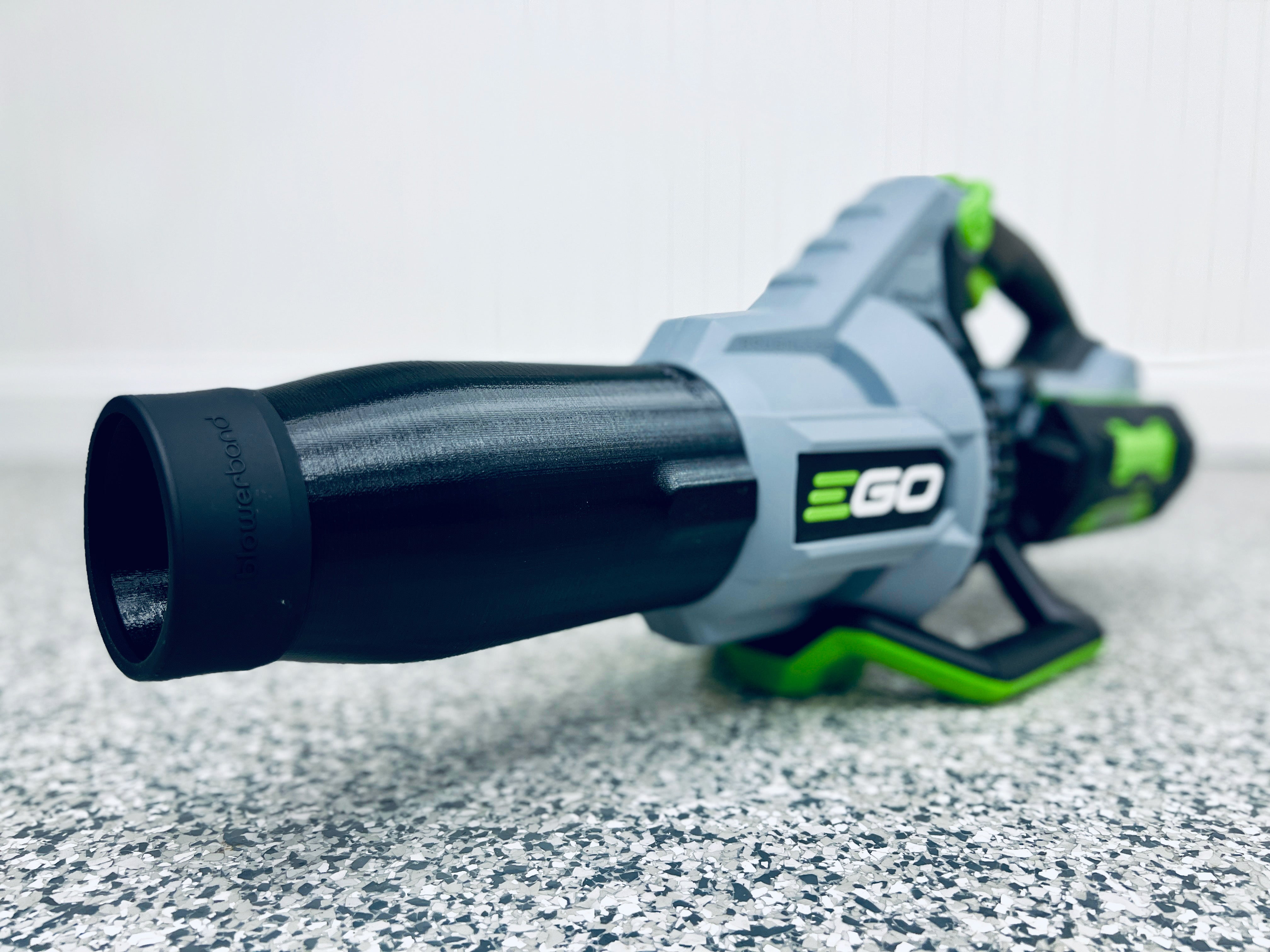 STUBBY® Car Drying Nozzle for EGO Leaf Blowers (765, 670, 650, 615, 580, 575, & 530 CFM Models) Stubby Nozzle Co.