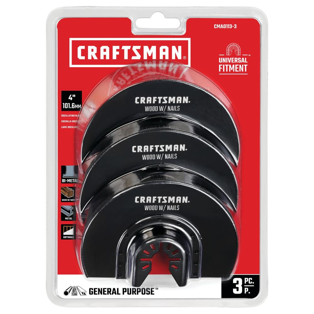 Hoja oscilante Craftsman de 4"