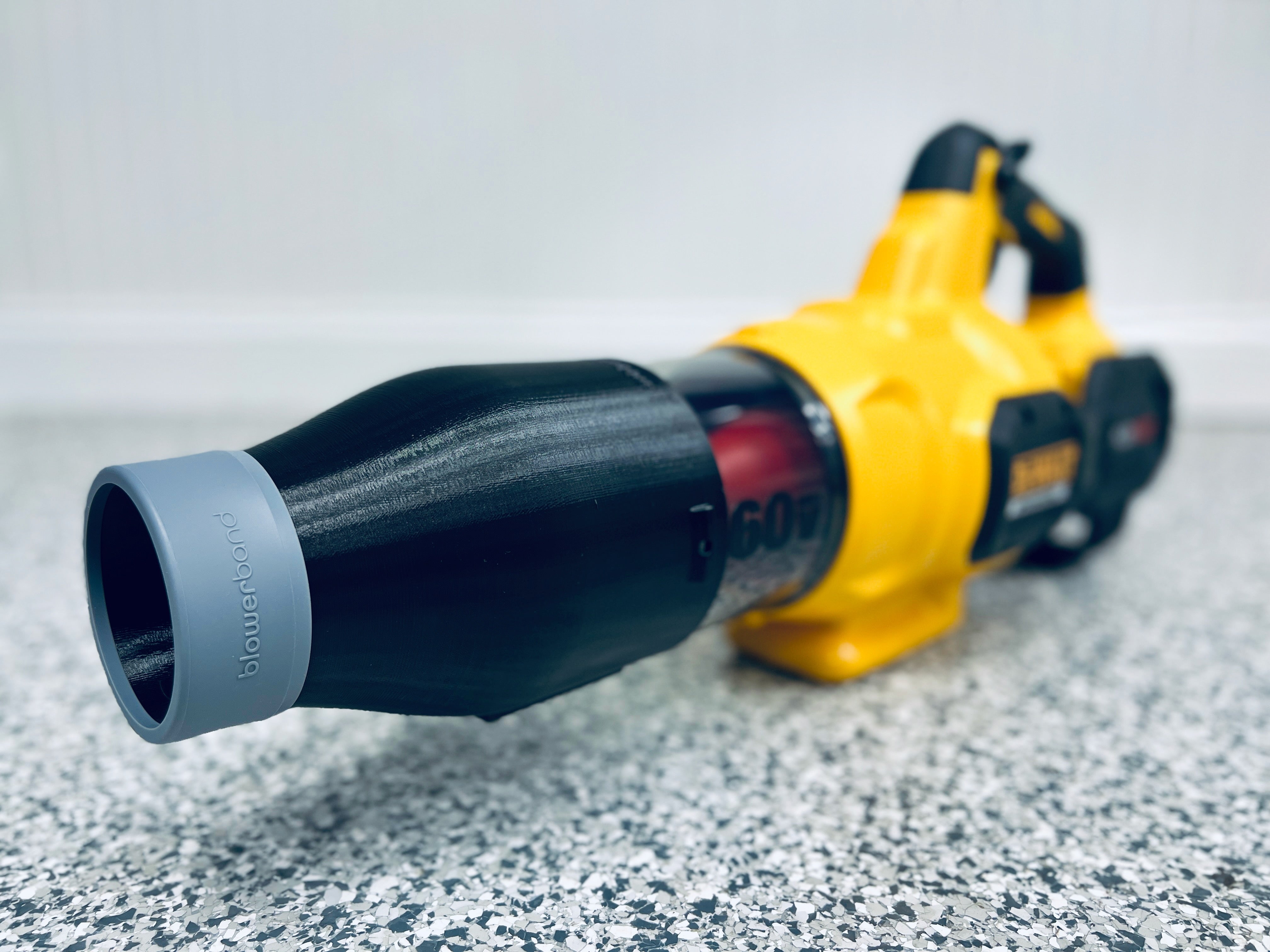 STUBBY® Car Drying Nozzle for DEWALT 20V MAX XR Gen III & 60V MAX Leaf Blowers (DCBL724B, DCBL772B, & DCBL777B) Stubby Nozzle Co.
