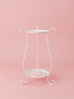 Two-Tier Metal Plant Stand – Double Layer Iron Flower Rack for Indoor & Outdoor Plants 2Dropme