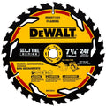 Hoja de sierra circular DEWALT ELITE SERIES de 7-1/4 pulg. y 24 dientes