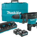 Makita GMH02PM 80V max (40V max X2) XGT® Brushless 28 lb. SDS-MAX AVT® Demolition Hammer Kit, AWS® Capable (4.0Ah)