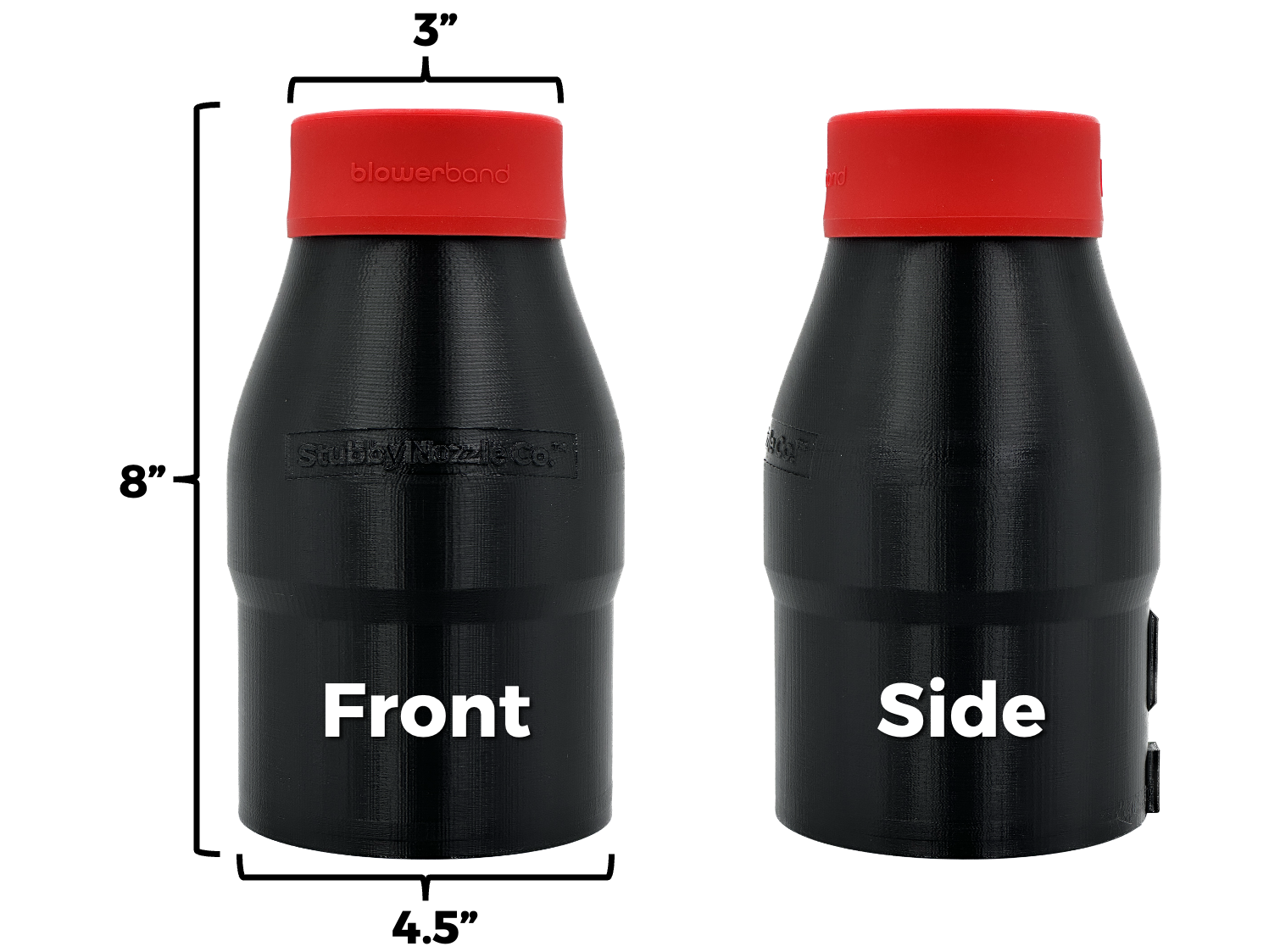 STUBBY® Car Drying Nozzle for Milwaukee M18 FUEL Gen I & II Single Battery Leaf Blowers (2724-20 & 2728-20) Stubby Nozzle Co.
