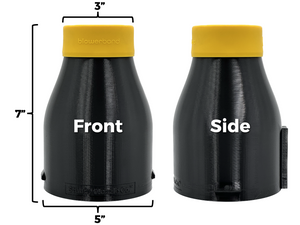 STUBBY® Car Drying Nozzle for DEWALT 20V MAX XR Gen III & 60V MAX Leaf Blowers (DCBL724B, DCBL772B, & DCBL777B) Stubby Nozzle Co.