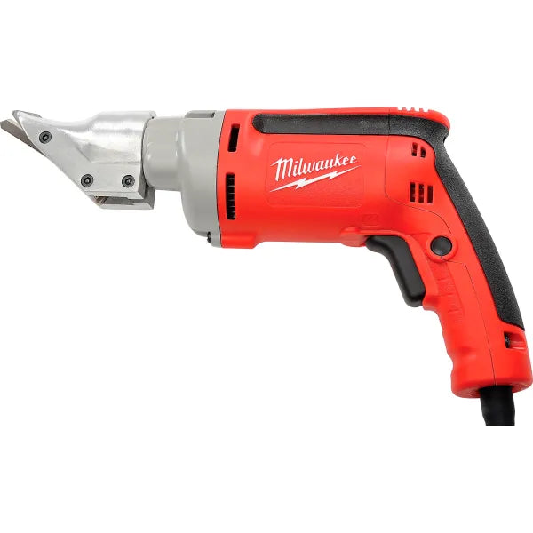 Milwaukee 18 gauge shear tool corded 120V for precise metal cutting