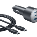 Anker Nano Car Charger (167.5W, 3 Ports)