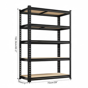 Heavy Duty Metal Garage Shelving Rack 2000lbs 4/5/6-Tier Steel Shelf 60"/72"/84" 2Dropme