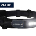 ACTIV 350 Lumen LED Wide Beam Rechargeable Headlamp