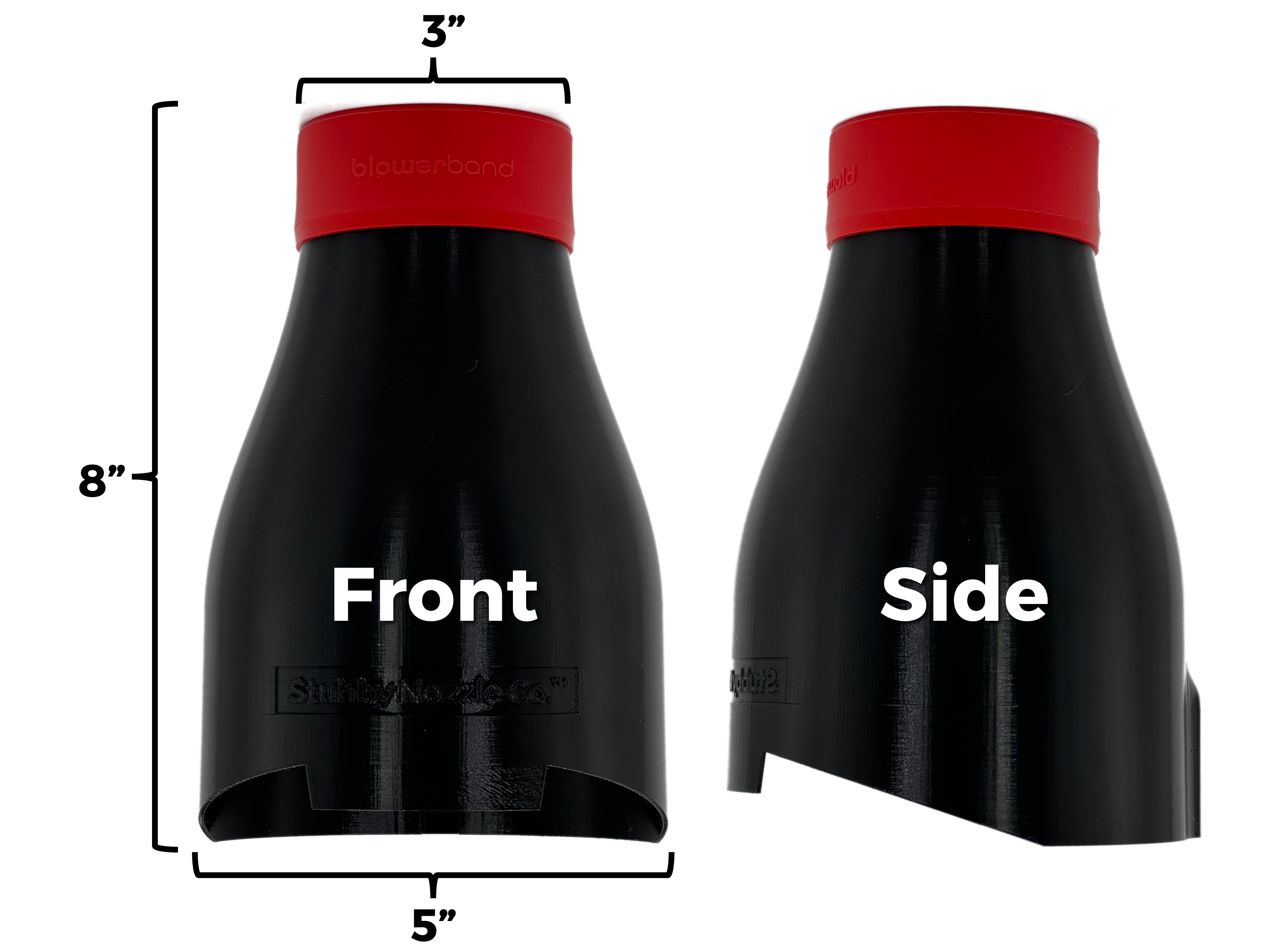 STUBBY® Car Drying Nozzle for Milwaukee M18 FUEL Gen III Single Battery Leaf Blower (3017-20) Stubby Nozzle Co.