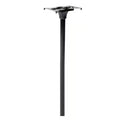 Architectural Mailboxes Coolidge 2 in. Dia In-Ground Steel Mailbox Post Black – Model 1002093718