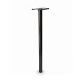 Architectural Mailboxes Pacifica In-Ground Steel Mailbox Post Black