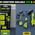 RYOBI 40V HP 650 CFM Leaf Blower String Trimmer 4Ah Kit