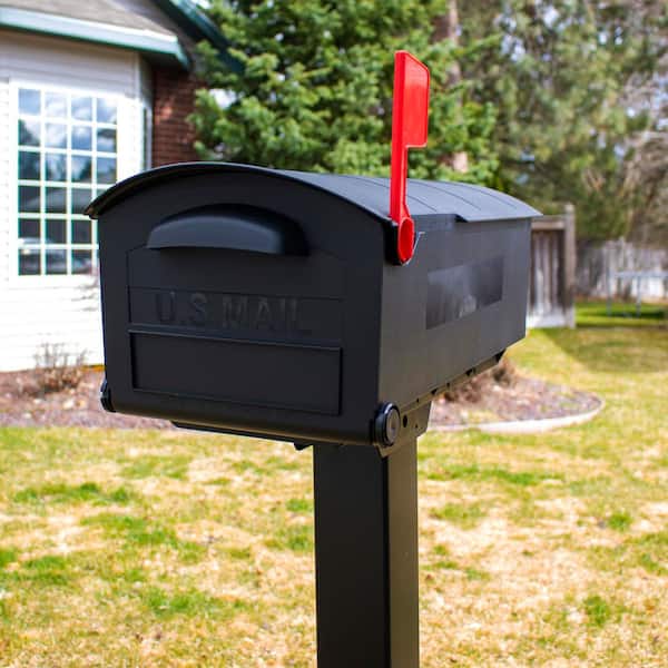 Architectural Mailboxes Patriot Black Large Plasti #condition_open-box